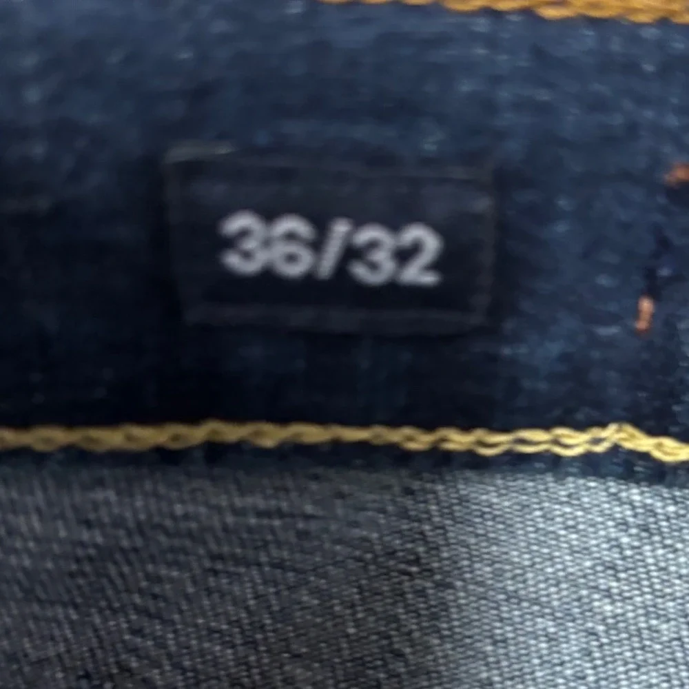 Flag & Anthem Nashville Straight Jeans Mens 36x32 Hutchinson Wash Denim‎